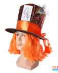 Crazy Hatter 10/6 Top Hat with Wig