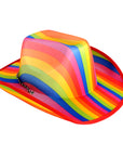Rainbow Cowboy Hat