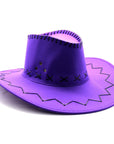 Fluro Purple Cowboy Hat
