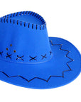 Blue Cowboy Hat