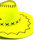 Fluro Yellow Cowboy Hat