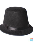 Black Cloche Hat