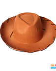 Brown Cowboy Character Hat with String