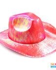 Red Metallic Cowboy Hat
