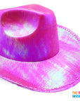 Hot Pink Metallic Cowboy Hat