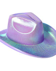 Purple Lilac Metallic Cowboy Hat