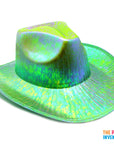 Green Metallic Cowboy Hat