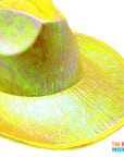 Yellow Metallic Cowboy Hat