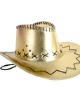 Metallic Cowboy Hat (Gold)