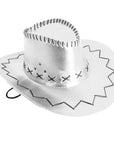 Metallic Cowboy Hat (Silver)