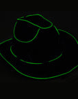 Green Sequin Cowboy Hat (Light Up)