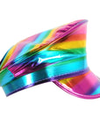 Rainbow Metallic Cap