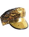 Gold Sequin Cap
