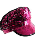 Pink Sequin Cap