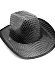Black Sequin Cowboy Hat