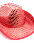 Red Sequin Cowboy Hat