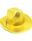 Gold Sequin Cowboy Hat