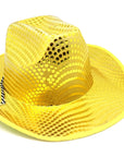 Gold Sequin Cowboy Hat