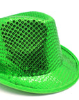 Fluro Sequin Trilby Hat (Green)