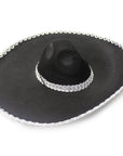 Large Mexican Sombrero Hat (Silver Rim)