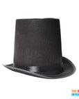 Black Extra Tall Top Hat (20cm)