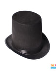 Black Extra Tall Top Hat (20cm)