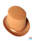 Brown Extra Tall Top Hat (20cm)