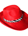 Red Velvet Pimp Hat