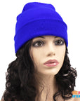 Plain Colour Beanie (Blue)