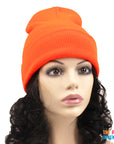 Plain Colour Beanie (Orange)