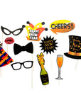 Happy New Year Photo Prop Kit