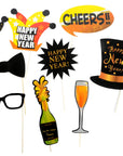 Happy New Year Photo Prop Kit