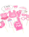 Boy or Girl Gender Reveal Photo Prop Kit