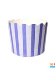 Purple Vertical Stripe Paper Cupcake Cups (25pk)