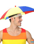 Rainbow Umbrella Hat