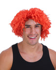 Red Crazy Wig
