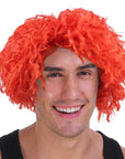 Red Crazy Wig