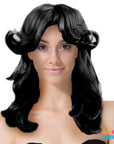 70s Diva Wig (Black)