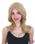 Blonde Wavy Layered Wig