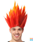 Flame Fire Wig