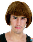 Mens Fringe Wig (Brown)