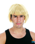 Mens Fringe Wig (Blonde)