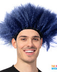 Blue Explosion Wig