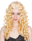 Blonde Long Curly Wig