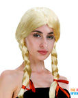 Plaited Wig (Blonde)