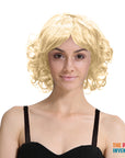 Curly Bob Wig (Blonde)