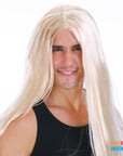 Mens Long Wig (Blonde)
