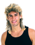 Golden Brown Mullet Wig