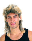 Golden Brown Mullet Wig