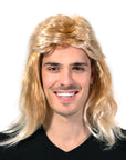 Dirty Blonde Mullet Wig